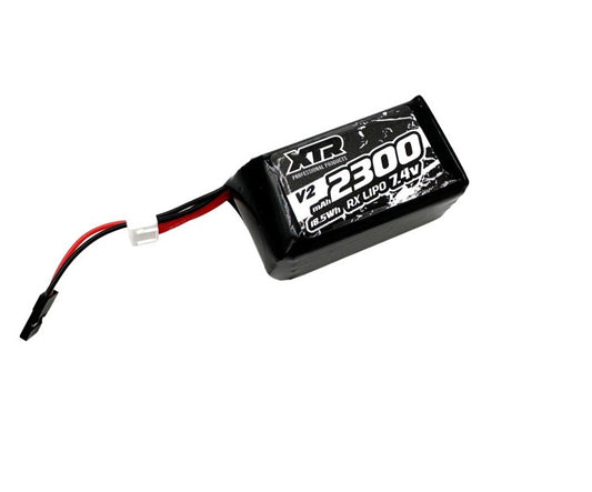 XTR Receiver Square Battery 7.4v 2300Mah